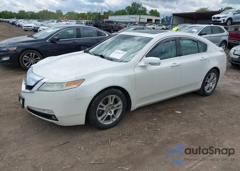 2009 Acura Tl 3.5 (A5) z USA, uszkodzony, nr VIN 19UUA86299A013988